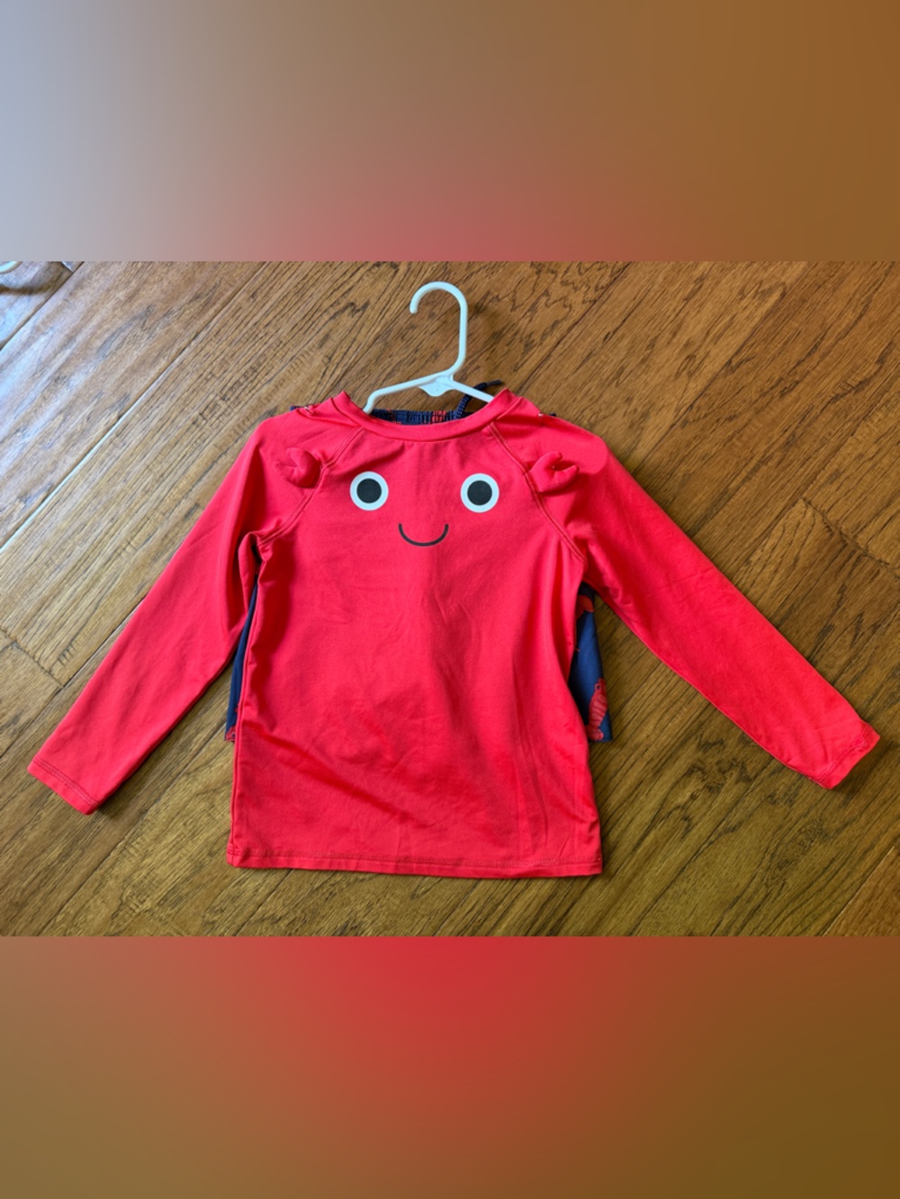 $18 Cat & Jack swim Long sleeve shirtwith Class Club Kids Swim Trunks 5/6